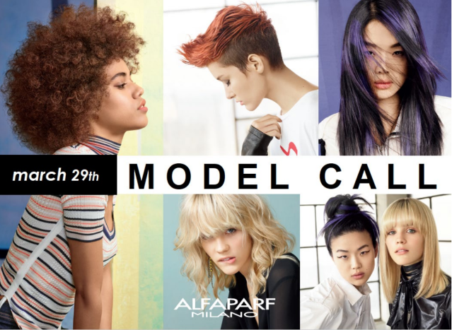 Alfaparf Milano Model Casting Calls Chicago