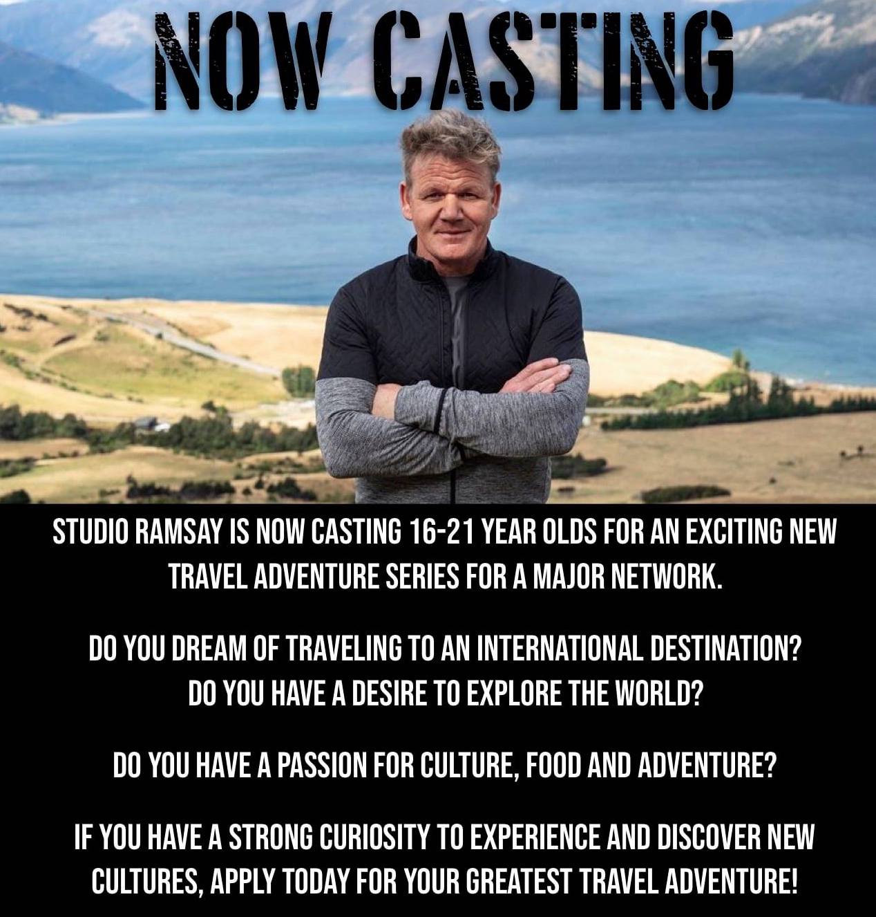 Teen Reality Show Casting